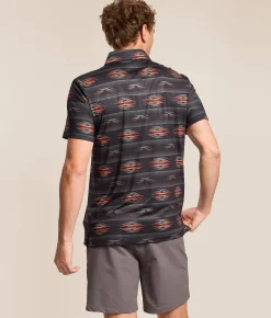 Hooey Maverick Performance Polo Charcoal New