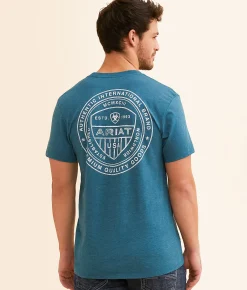 Ariat Maximal Circimal T-Shirt Deep Sea Heather Online