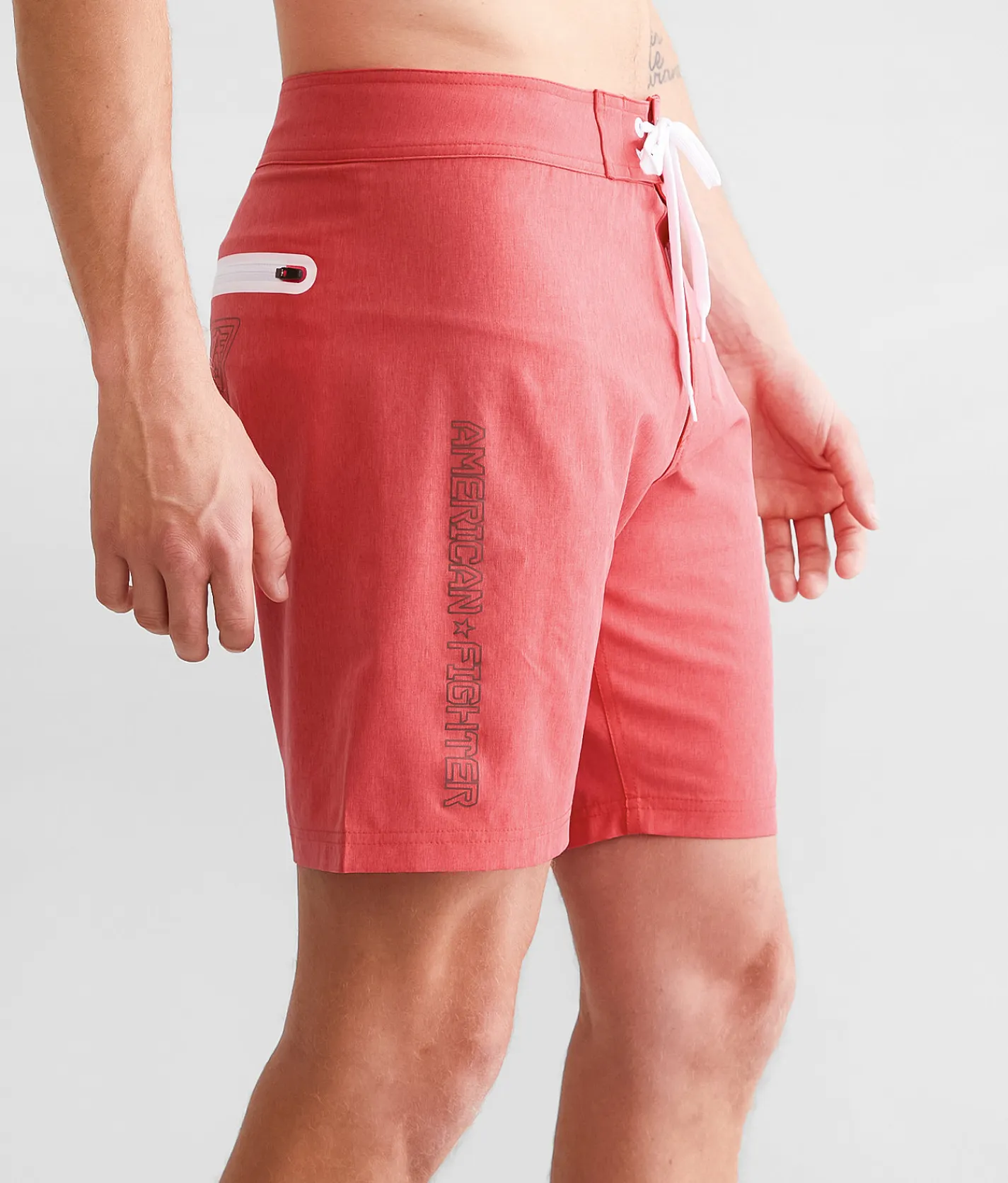American Fighter Maxton Stretch Boardshort Calypso Coral Best