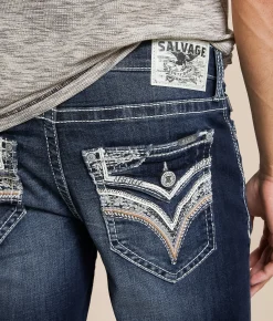Bottoms|Jeans | Salvage Mayhem Boot Stretch Jean Autumn Ale