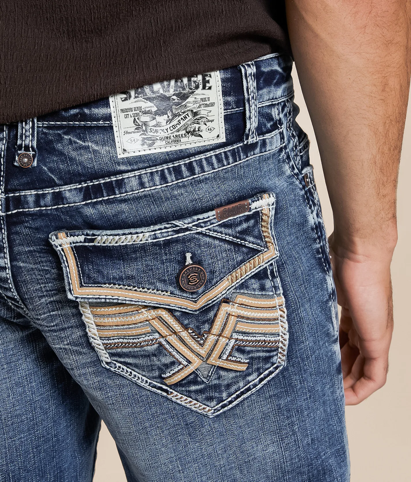 Bottoms|Jeans | Salvage Mayhem Boot Stretch Jean Botanical
