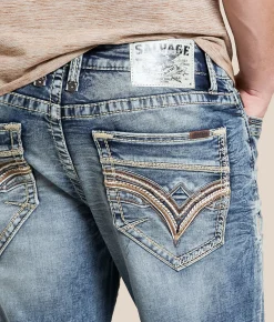Salvage Mayhem Boot Stretch Jean Hazecraft Outlet