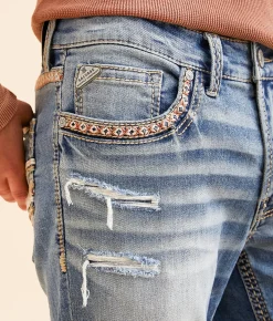 Bottoms|Jeans | Salvage Mayhem Boot Stretch Jean MANGO JUNGLE