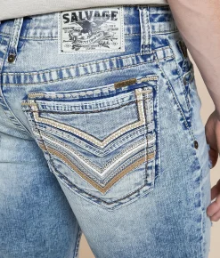 Bottoms|Shorts | Salvage Mayhem 12" Stretch Short Cincy Light