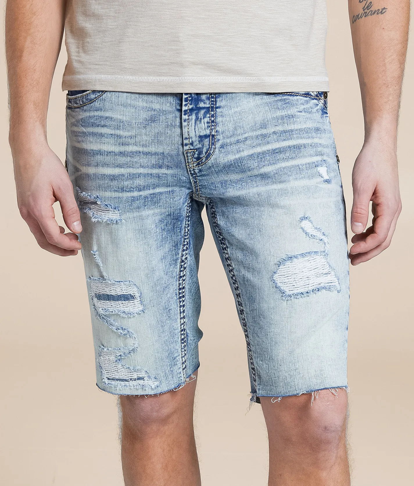 Bottoms|Shorts | Salvage Mayhem 12" Stretch Short Cincy Light