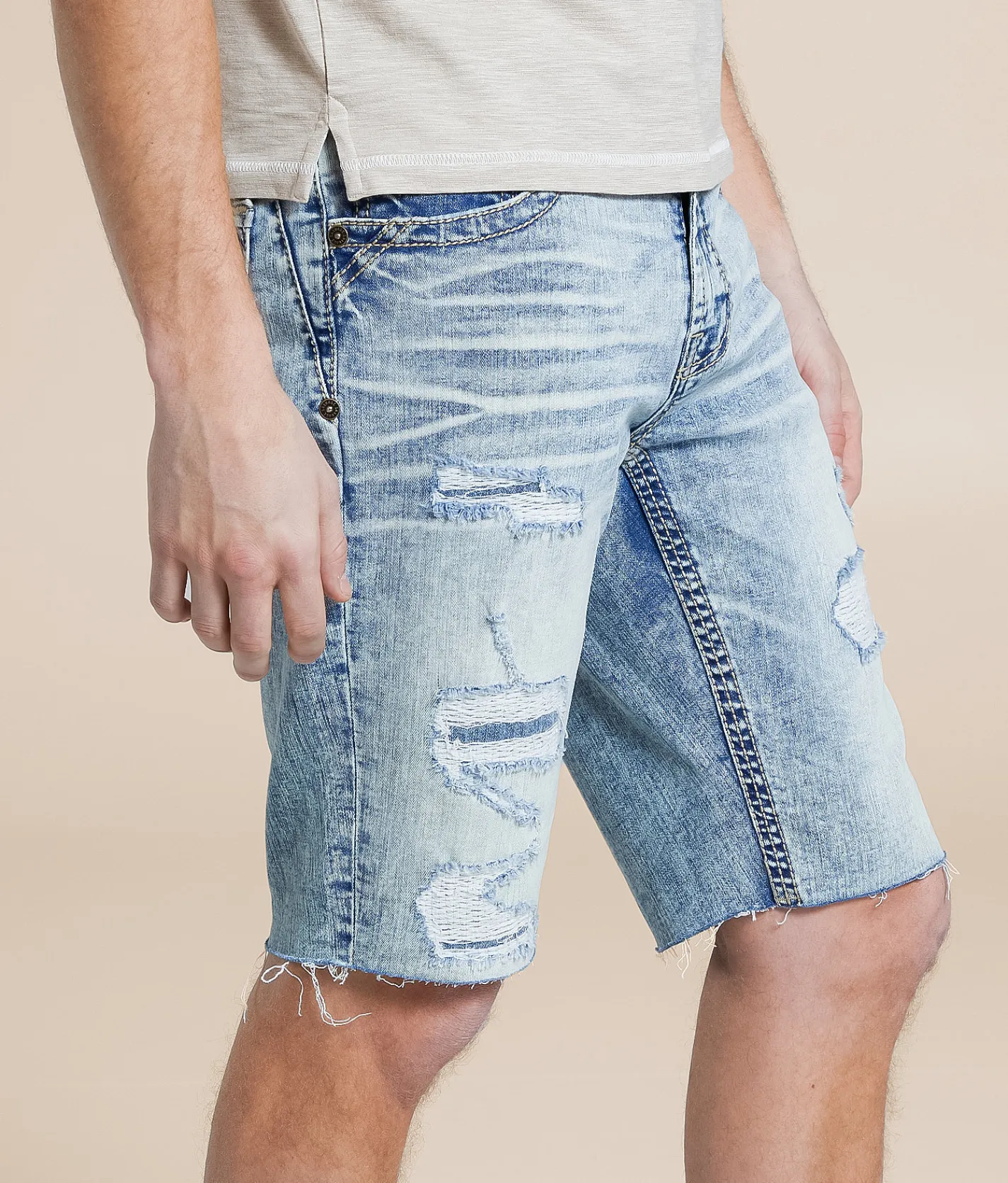Bottoms|Shorts | Salvage Mayhem 12" Stretch Short Cincy Light