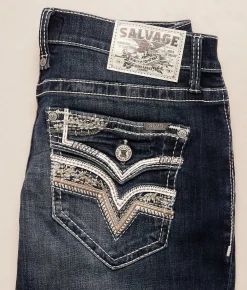 Jeans | Salvage Mayhem Straight Stretch Jean Cold Plunge