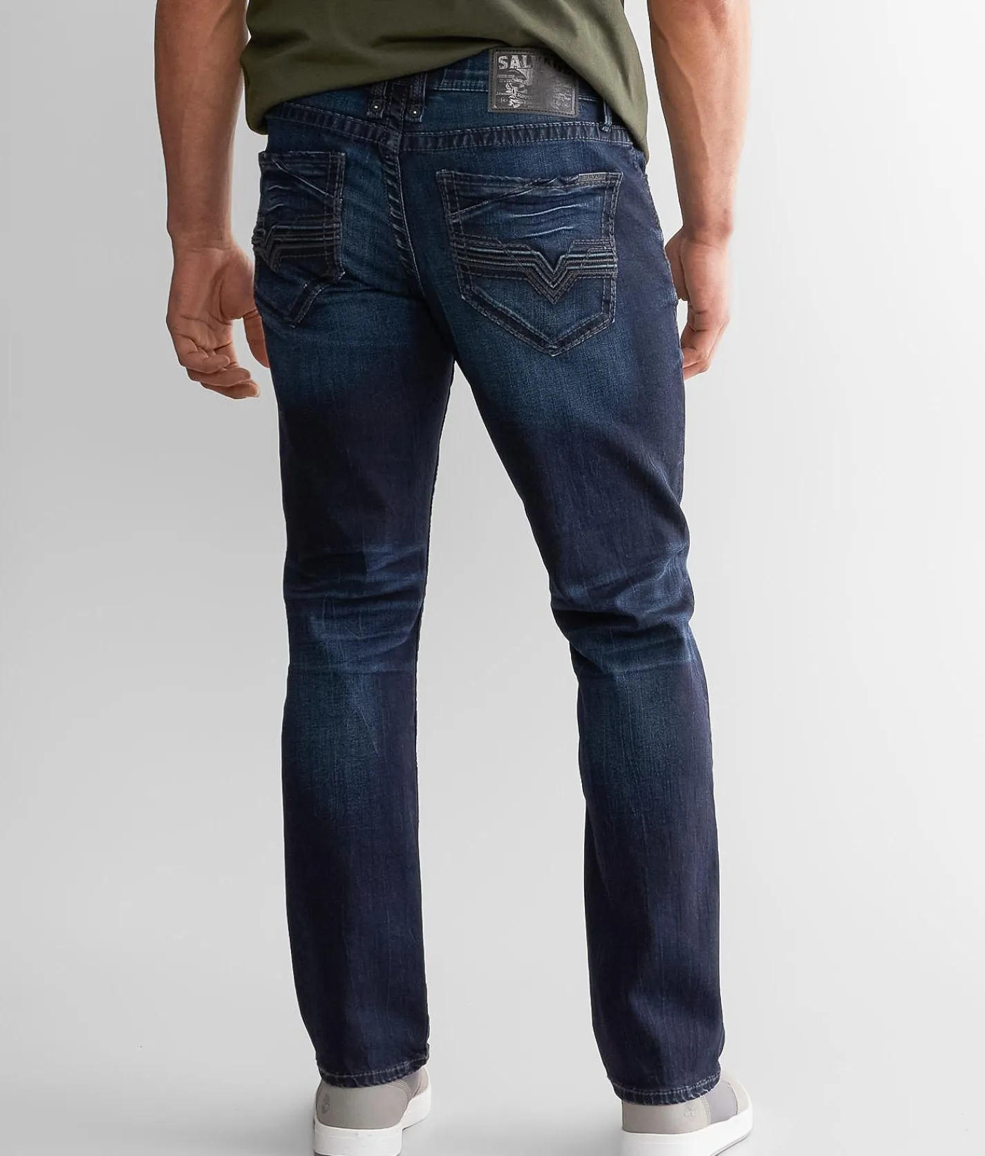 Sale Jeans|Bottoms | Salvage Mayhem Straight Stretch Jean Harrison