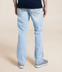 Bottoms | Salvage Mayhem Straight Stretch Jean Terror Bird