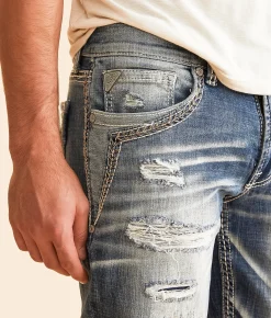 Salvage Mayhem Straight Stretch Jean Wheat Wine Best