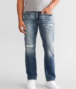 Sale Jeans|Bottoms | Salvage Mayhem Straight Stretch Jean Edessa