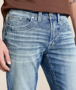 Bottoms|Jeans | Salvage Mayhem Straight Stretch Jean Ocean Breeze