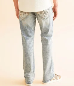 Salvage Mayhem Straight Stretch Jean Imperial Porter Hot