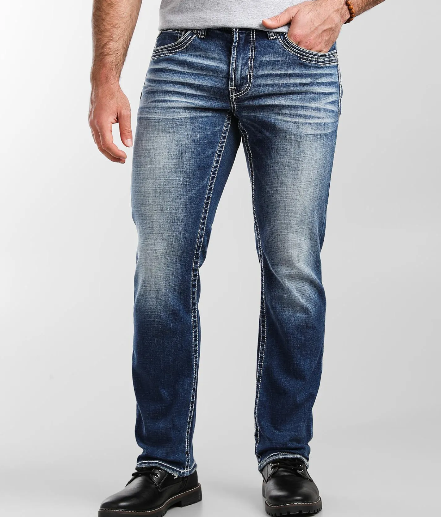 Sale Jeans|Bottoms | Salvage Mayhem Straight Stretch Jean Perses