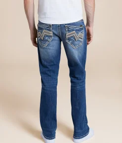 Salvage Mayhem Straight Stretch Jean Zango Crush