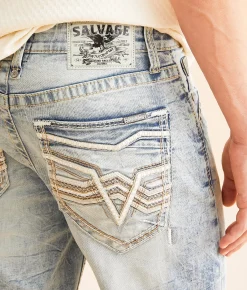 Bottoms | Salvage Mayhem Straight Stretch Jean Imperial Porter