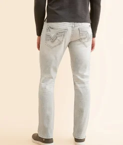 Salvage Mayhem Straight Stretch Jean Milkstout Outlet