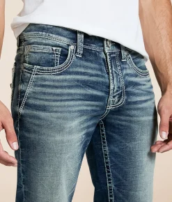 Salvage Mayhem Straight Stretch Jean Maple Dream Clearance