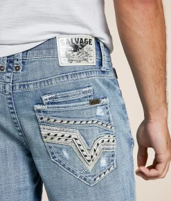 Salvage Mayhem Straight Stretch Jean Dropjuicy Oasis Online