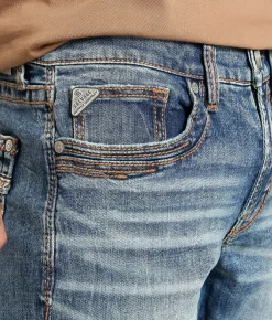 Salvage Mayhem Straight Stretch Jean Cold Rush Discount