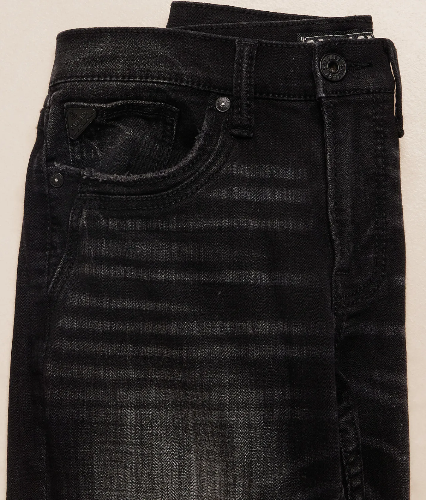 Salvage Mayhem Straight Stretch Jean Pinnacles Hot
