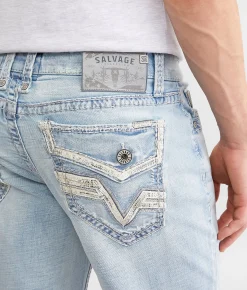 Sale Jeans|Bottoms | Salvage Mayhem Straight Stretch Jean Arta