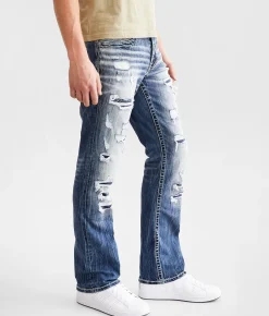 Salvage Mayhem Straight Stretch Jean Ymittos Outlet