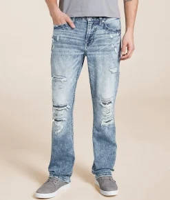 Salvage Mayhem Straight Stretch Jean Petrichor Hot