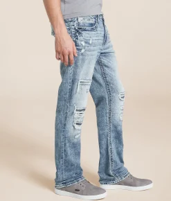 Jeans | Salvage Mayhem Straight Stretch Jean Petrichor
