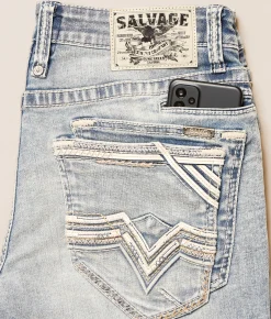 Bottoms|Jeans | Salvage Mayhem Straight Stretch Jean Carlsbad Caverns