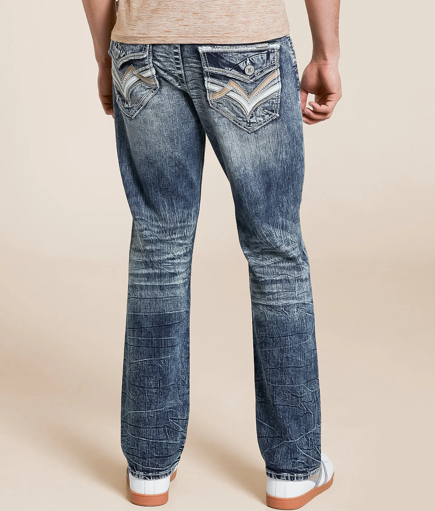 Bottoms|Jeans | Salvage Mayhem Straight Stretch Jean Night Glow
