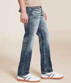 Bottoms|Jeans | Salvage Mayhem Straight Stretch Jean Night Glow