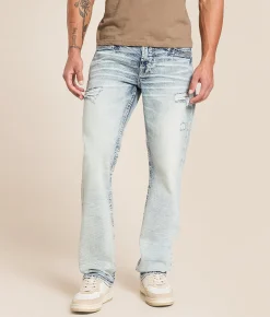 Bottoms | Salvage Mayhem Straight Stretch Jean Dortmunder Gold