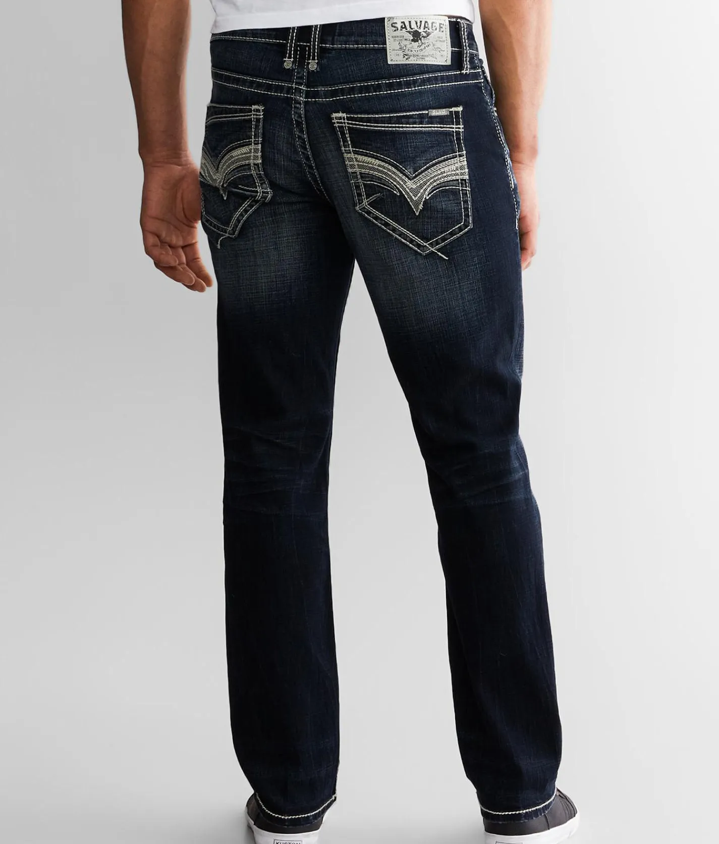 Sale Jeans|Bottoms | Salvage Mayhem Straight Stretch Jean Guernsey