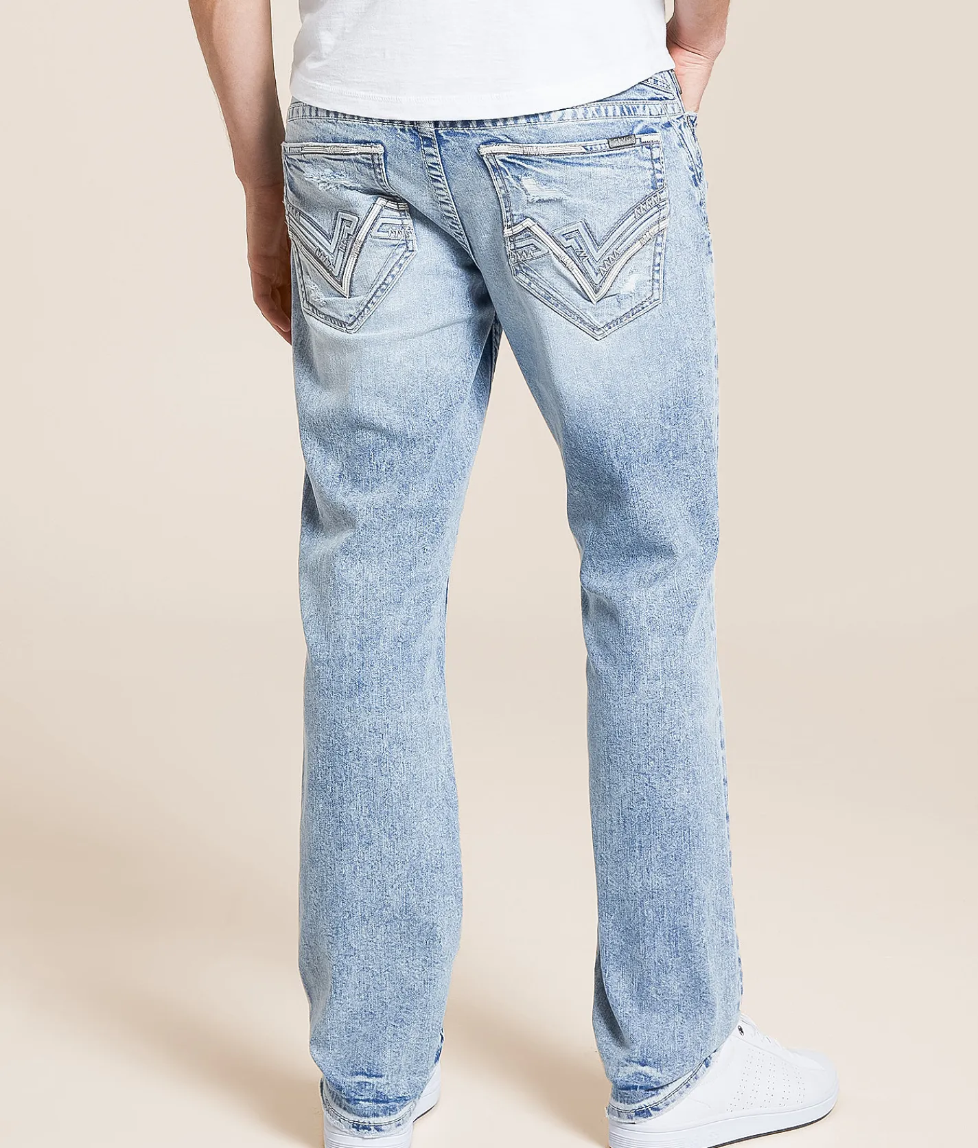 Bottoms | Salvage Mayhem Straight Stretch Jean Beezy