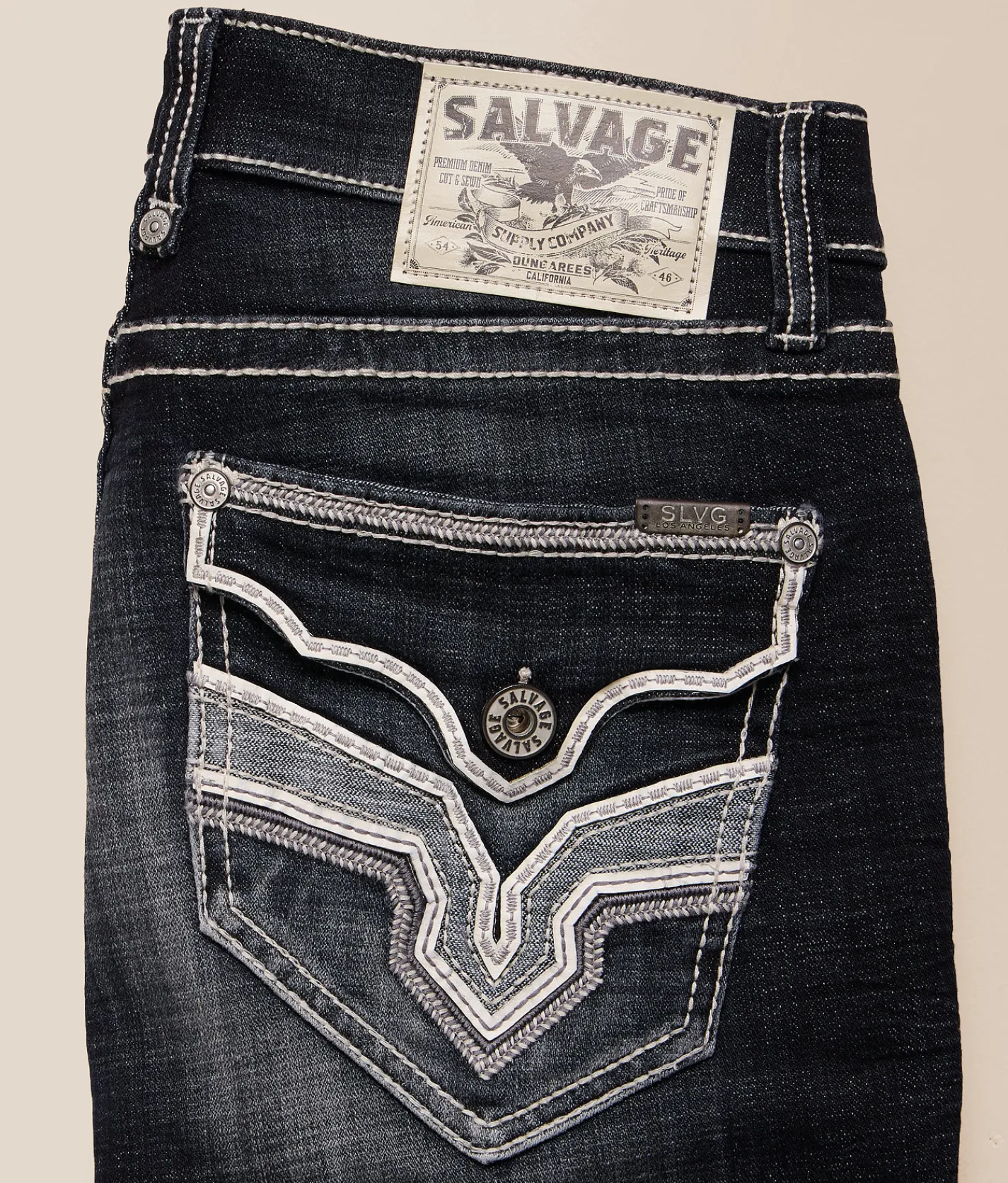 Salvage Mayhem Straight Stretch Jean Glacier Park