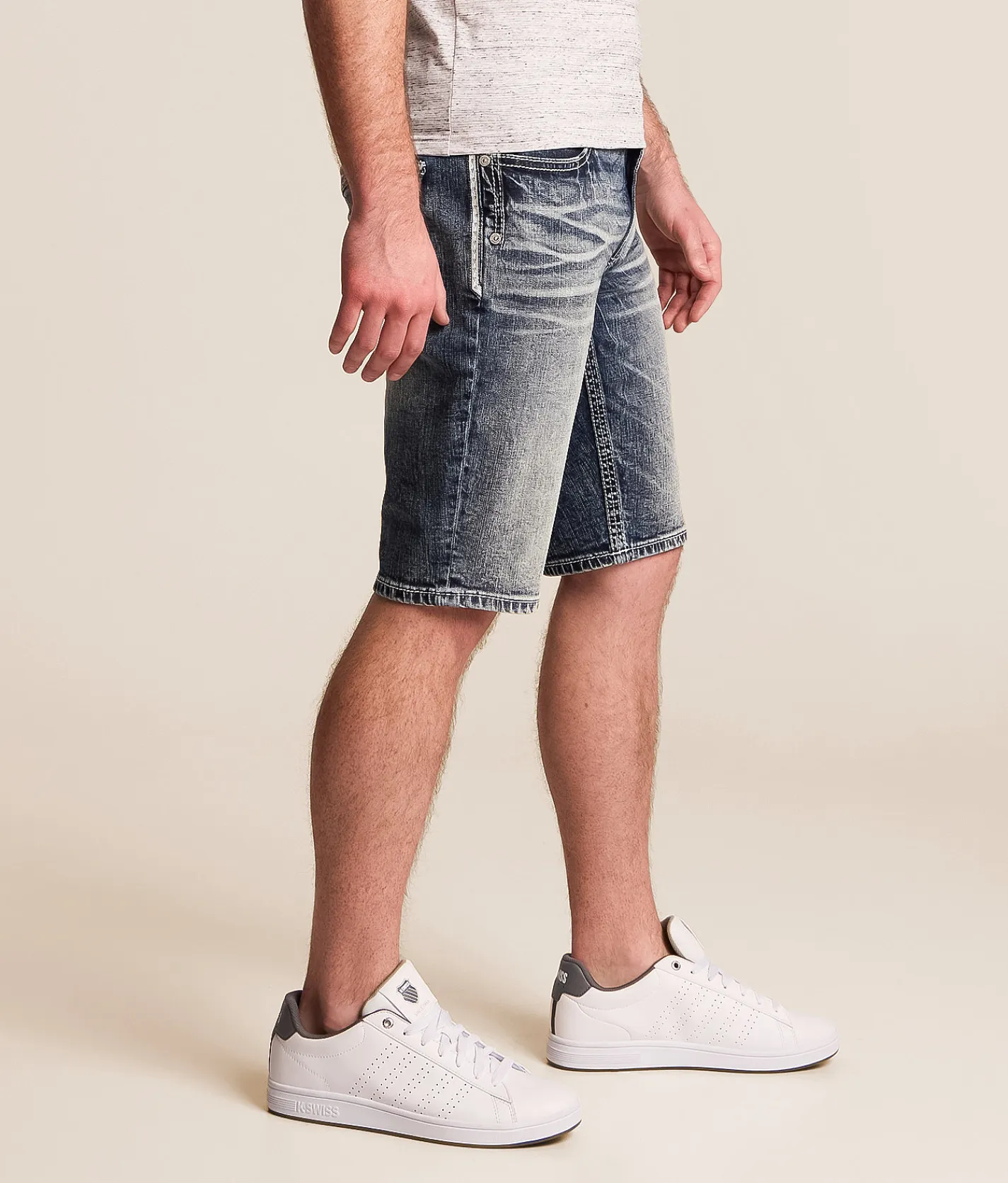 Salvage Mayhem Stretch Short Mellow Meadow