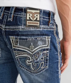 Rock Revival Jeans|Bottoms | Rock Revival McKay Straight Stretch Jean Mckay J201