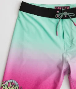 Bottoms|Swimwear | Sullen Meg Barrel Stretch Boardshort Mint