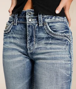 Rock Revival Menora Curvy High Rise Boot Stretch Jean Menora HB200 Online