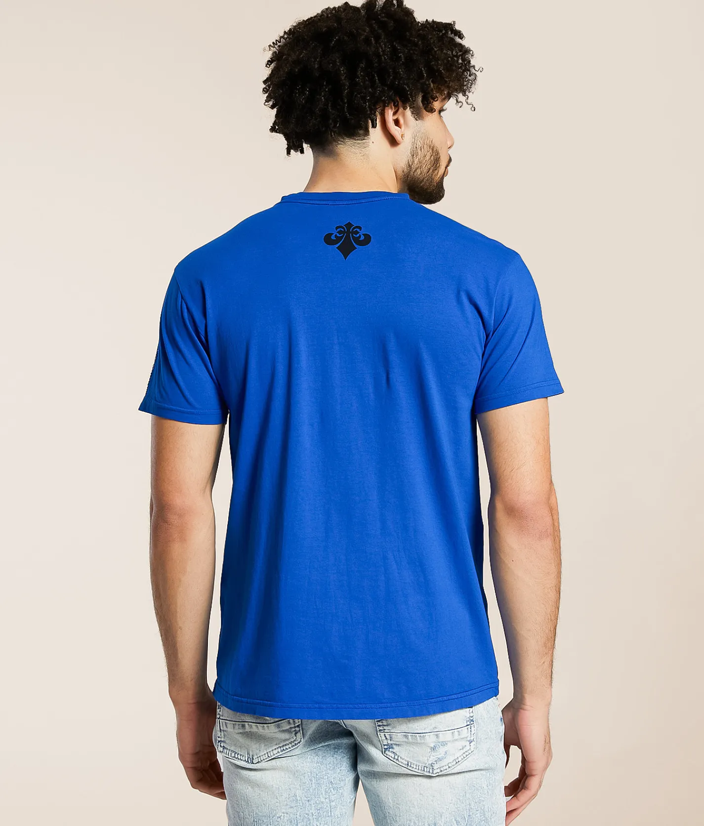 Graphic T-Shirts | Affliction Mercenary T-Shirt Sapphire Blue