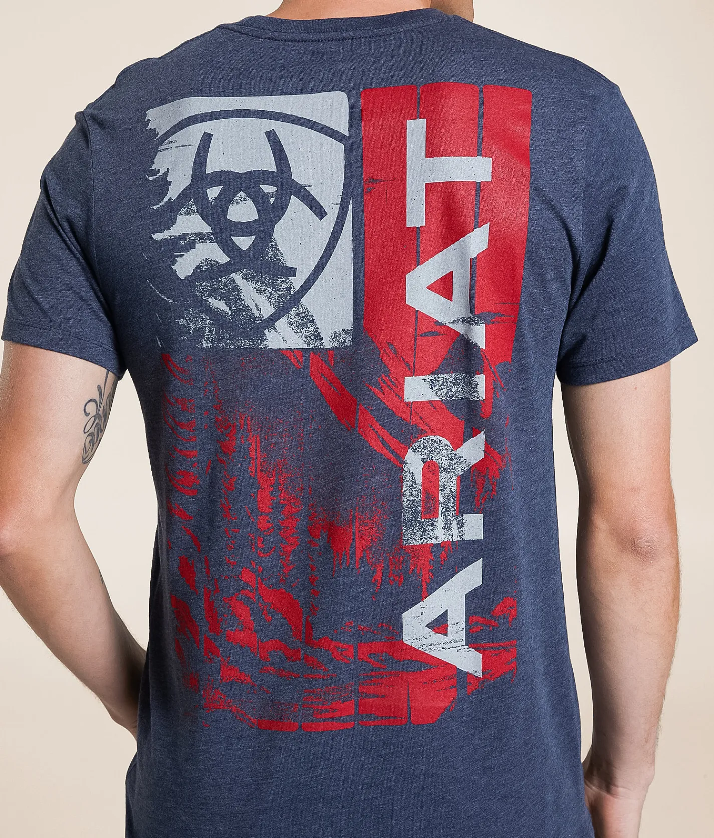Ariat Merica Mountain T-Shirt Navy Heather Online