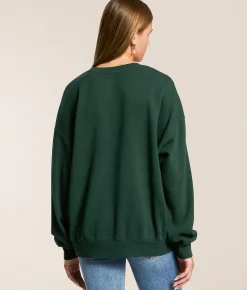 Tops | Z Supply Merry & Bright Oversized Pullover Garland Green