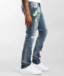 Sale Jeans|Bottoms | Smoke Rise® Meteor Taper Stretch Jean Meteor Blue