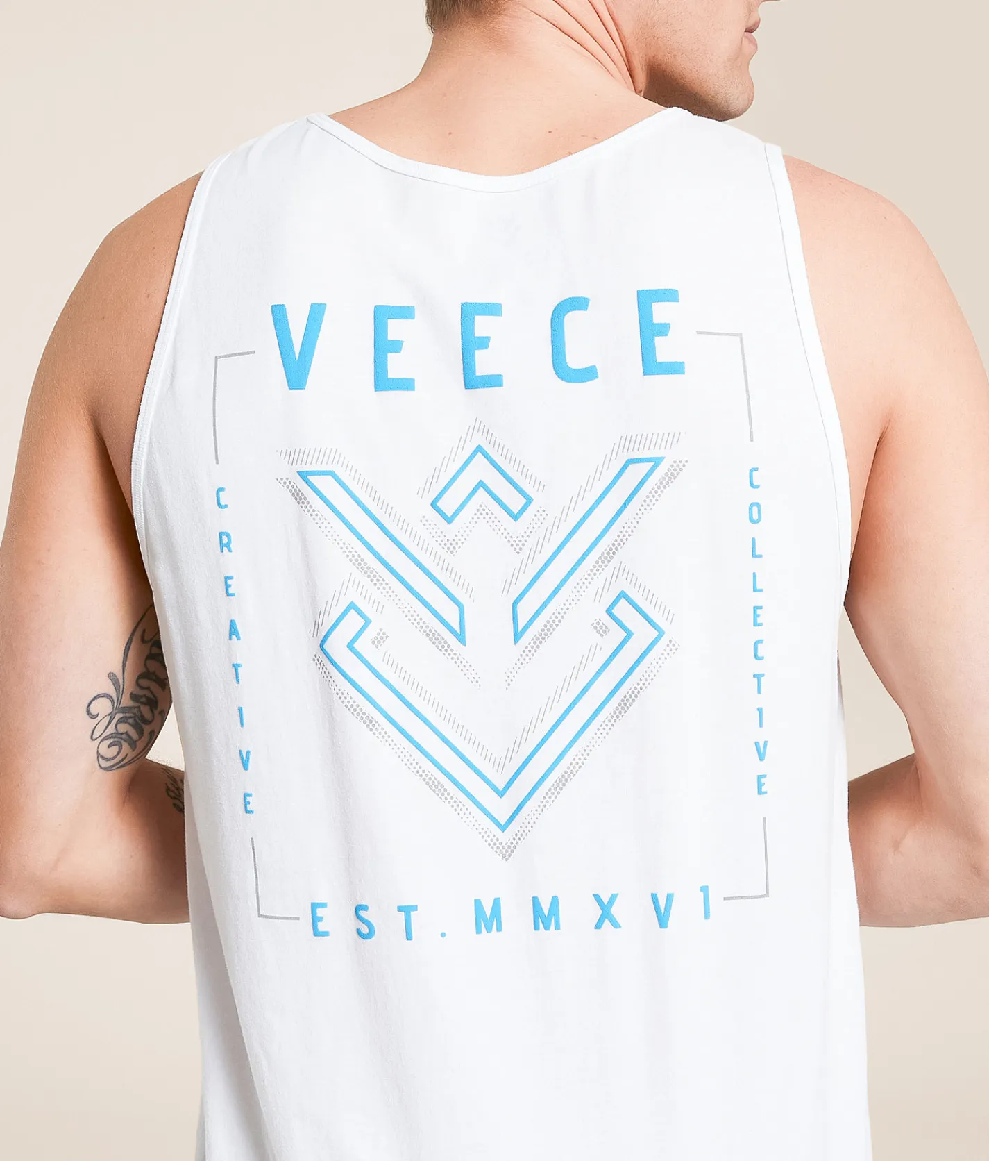 Tops | Veece Method Tank Top White