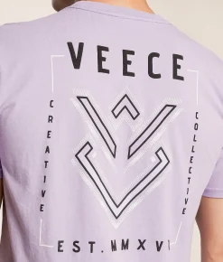 Veece Method T-Shirt Lavendar Outlet