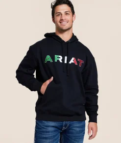 Ariat Mexico Hooded Sweatshirt Black