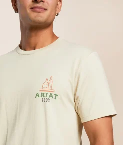 Tops|Graphic T-Shirts | Ariat Mezcal T-Shirt Natural