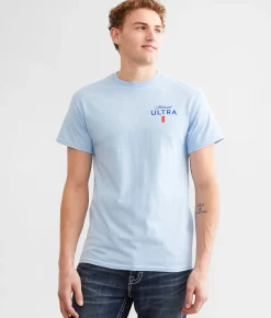 Graphic T-Shirts | Brew City Michelob Ultra Birdie T-Shirt Light Blue