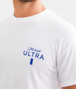 Brew City Michelob Ultra Caddie T-Shirt White